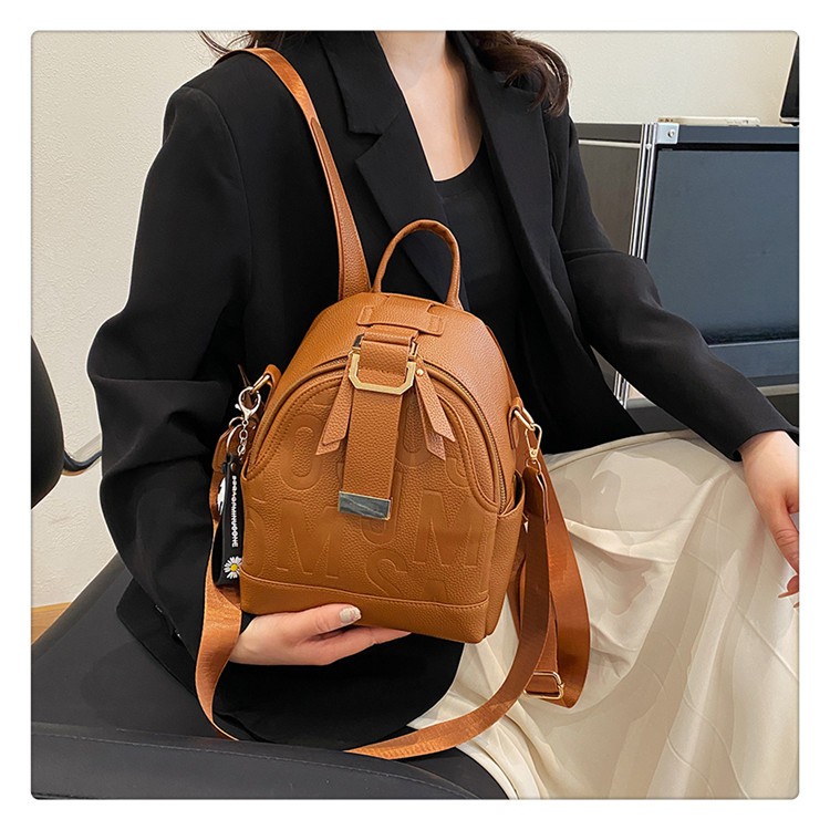 2024 new super ins fashion trendy retro backpack for women small casual simple bag for women