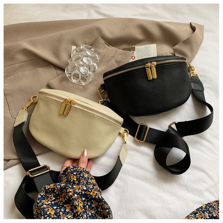 Internet Celebrity Waist Bag Women's Trendy Ins Spring and Autumn Summer Women's 2025 New Style Chest Bag Women's Design Sense Crossbody All-Match