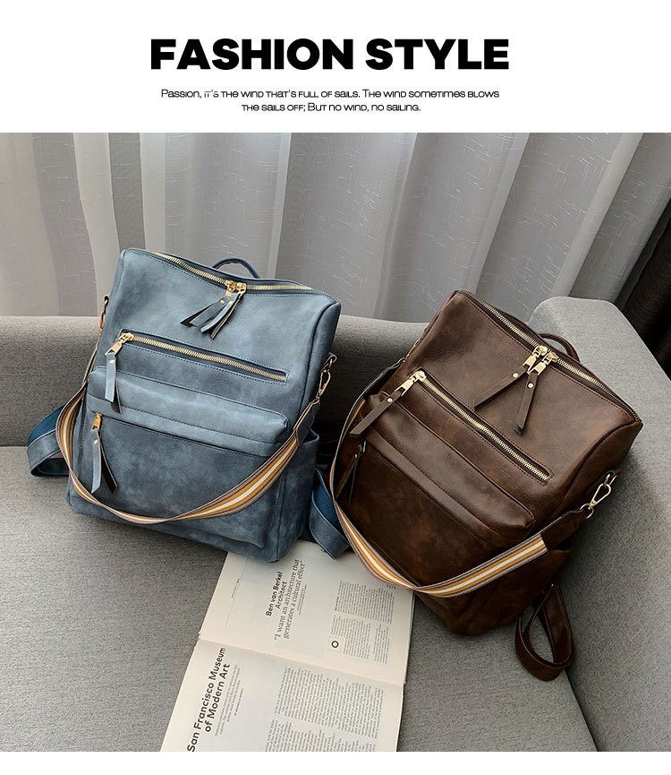2025 new style large capacity solid color shoulder tote bag hand-held commuter women's bag retro fashion women's bag