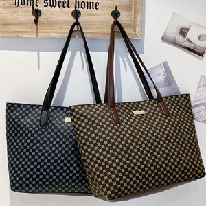 Printed tote bag 2024 handbag new foreign trade women's bag casual mommy bag Korean version large capacity shoulder bag Download Images Original Images “স্কাই