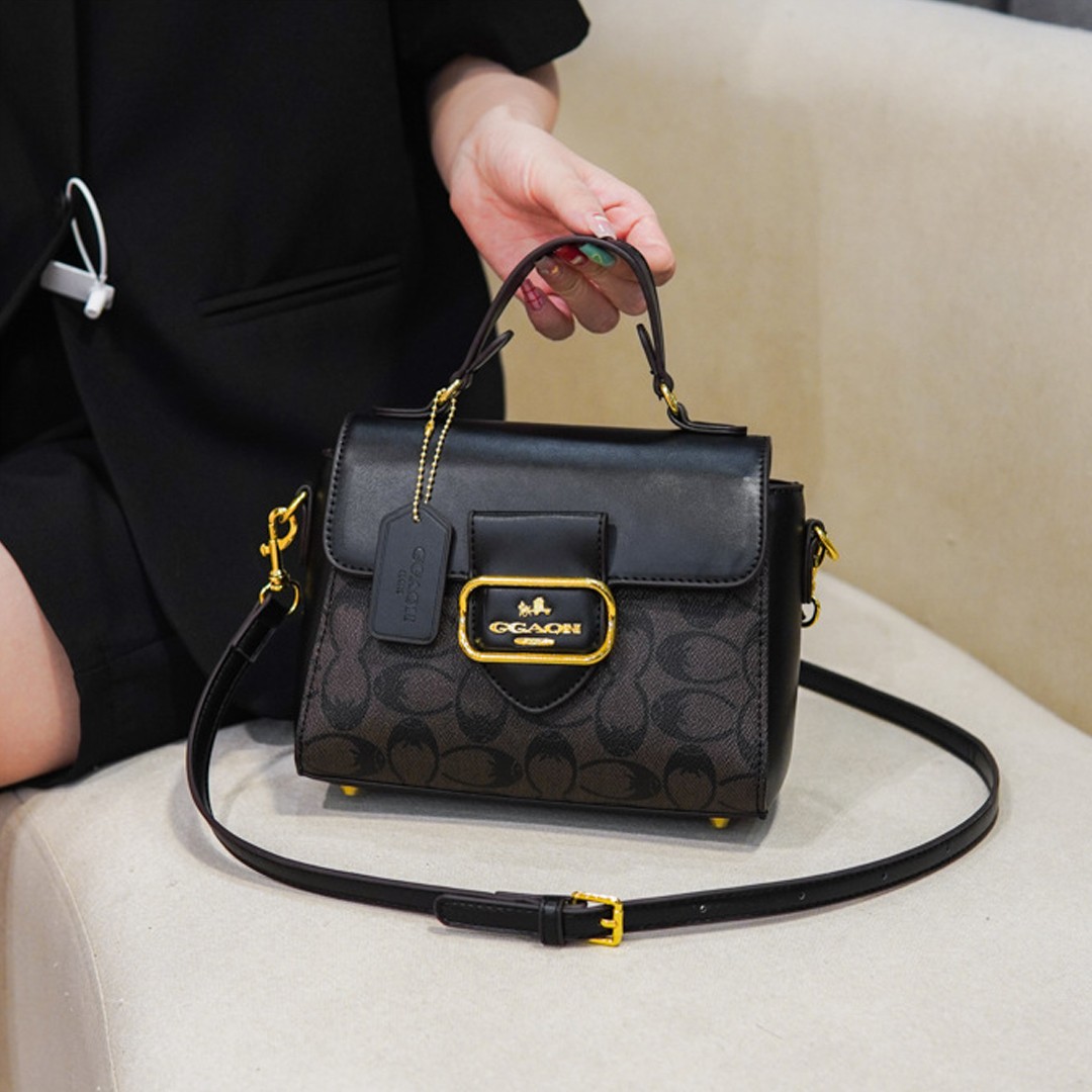Advanced shoulder bag, fashionable design retro one-shoulder bag, high-quality style.